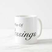 Eine Tasse Segensgeschenk für Tasse (VorderseiteRechts)