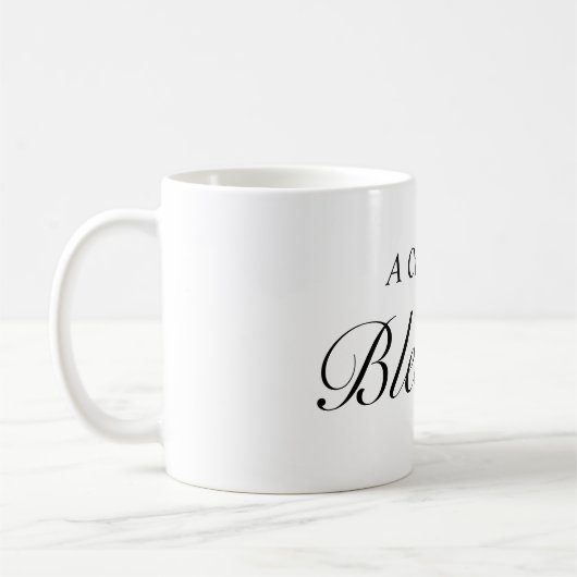 Eine Tasse Segensgeschenk für Tasse (Links)
