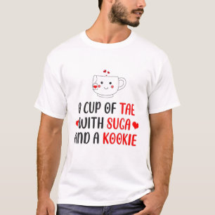 Eine Tasse Tap mit Suga und Kookie - koreanisches T-Shirt