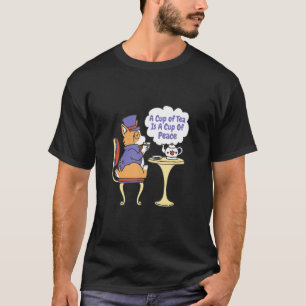 Eine Tasse Tee ist eine Tasse Frieden, Corgi-Hund