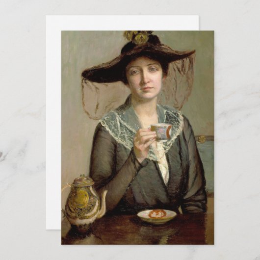 Eine Tasse Tee | Lilla Cabot Perry (Vorne/Hinten)