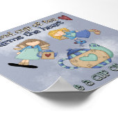 Eine Tasse Tee Poster (Ecke)