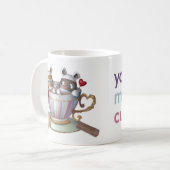 Eine Tasse Tee u. eine Scheibe von Bake® - meine (Vorderseite Links)