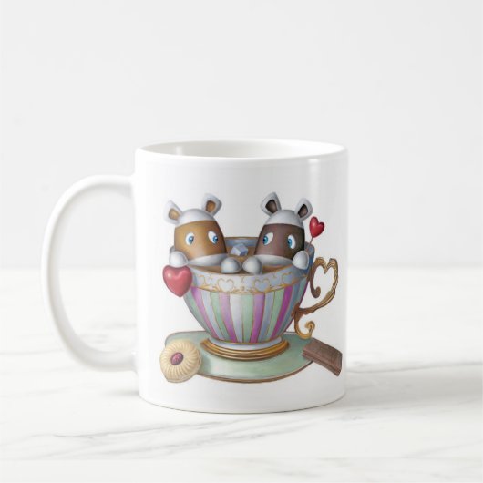 Eine Tasse Tee u. eine Scheibe von Bake® - meine (Links)