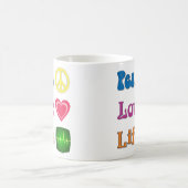 Eine Tasse, um das Leben und mehr zu fördern. Kaffeetasse (Mittel)