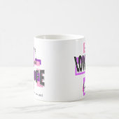 Eine Tasse, um das Leben zu fördern. Kaffeetasse (Mittel)