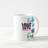 Eine Tasse, um das Leben zu fördern. Kaffeetasse (VorderseiteRechts)