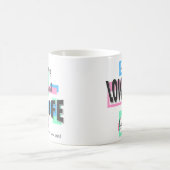 Eine Tasse, um das Leben zu fördern. Kaffeetasse (Mittel)