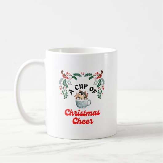 Eine Tasse Weihnachtsjammer (Links)