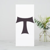 Eine Tau über das Kreuz Saint Anthony (Stehend Vorderseite)