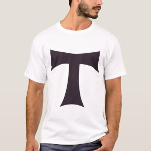 Eine Tau über das Kreuz Saint Anthony T-Shirt
