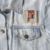 Eine Taufe-Szene, von 'Decrets de Gratien' Button (Beispiel)