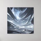 Eine tausendjährige Zukunft Leinwanddruck (Vorderseite)