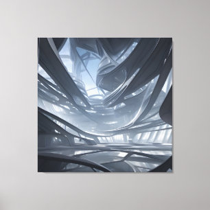 Eine tausendjährige Zukunft Leinwanddruck