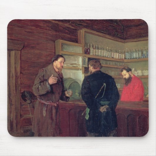 Eine Taverne, 1889 Mousepad (Vorne)