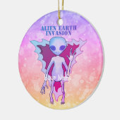 Eine TBA Alien Eine Erd-Invasion Keramik Ornament (Links)