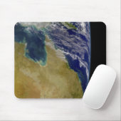 Eine teilweise Ansicht der Erde mit Australien Mousepad (Mit Mouse)