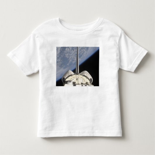 Eine teilweise Sicht auf das Space Shuttle Endeavo Kleinkind T-shirt (Vorderseite)