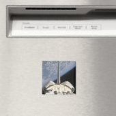 Eine teilweise Sicht auf das Space Shuttle Endeavo Magnet (In Situ (Geschirrspüler))
