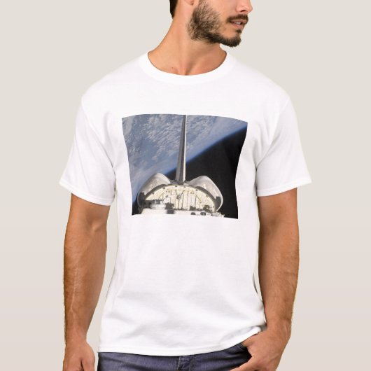 Eine teilweise Sicht auf das Space Shuttle Endeavo T-Shirt (Vorderseite)