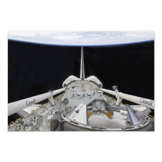 Eine teilweise Sicht auf den Space Shuttle Fotodruck (Vorne)