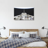 Eine teilweise Sicht auf den Space Shuttle Leinwanddruck (Insitu (Schlafzimmer))