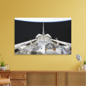 Eine teilweise Sicht auf den Space Shuttle Leinwanddruck (Insitu (Wohnzimmer))