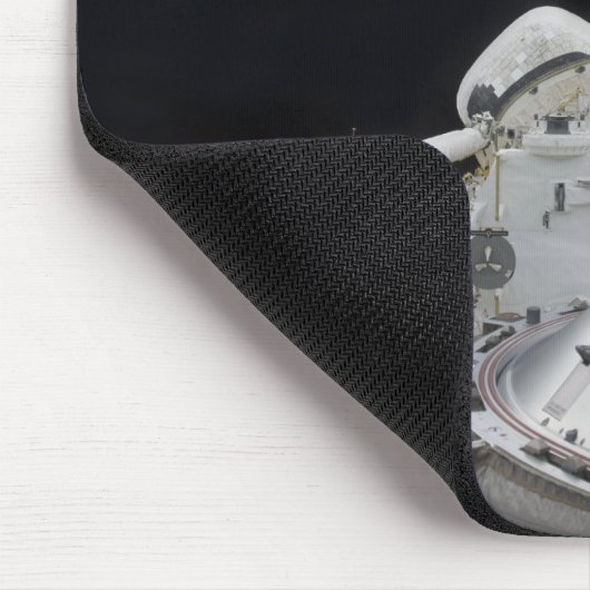 Eine teilweise Sicht auf den Space Shuttle Mousepad (Ecke)