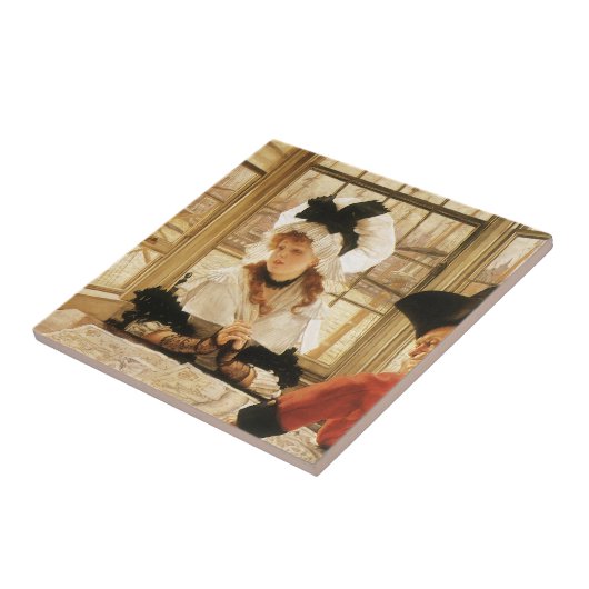 Eine teuflische Geschichte von James Tissot, Vinta Fliese (Seite)