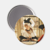 Eine teuflische Geschichte von James Tissot, Vinta Magnet (Vorderseite/Rückseite)