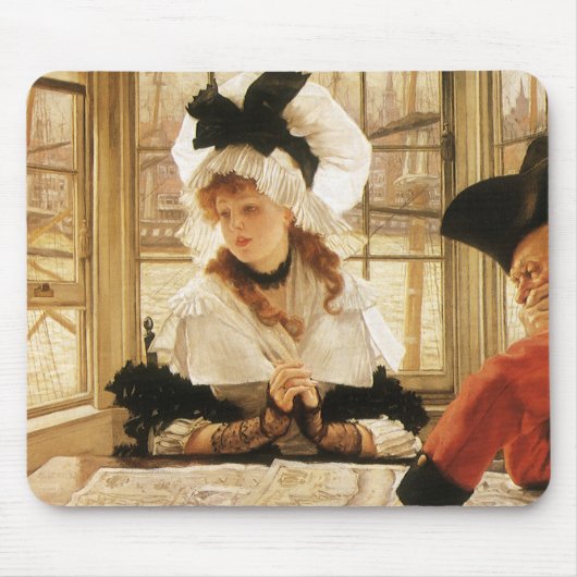 Eine teuflische Geschichte von James Tissot, Vinta Mousepad (Vorne)