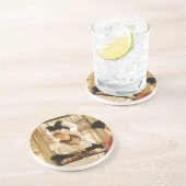 Eine teuflische Geschichte von James Tissot, Vinta Untersetzer (Seite)