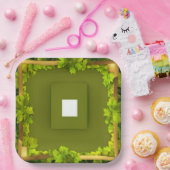 Eine Textur für eine 3-seitige Kubemap-Projektion Pappteller (Party)