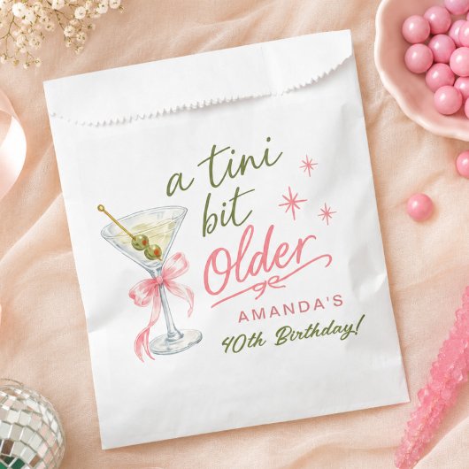Eine Tini-Bit-älter-Geschenktüte Geschenktütchen