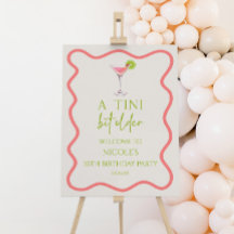 Eine Tini-Bit ältere Geburtstagsparty Begrüßungsze