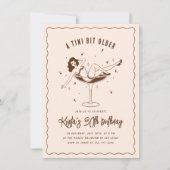 Eine Tini-Bit ältere Geburtstagsparty Einladung (Vorderseite)