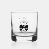 Eine tini Bit Older Martini Geburtstagsparty Whiskyglas (Vorderseite)