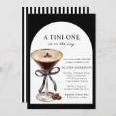 Eine Tini-Dusche ist auf dem Weg Einladung (Vorne/Hinten)