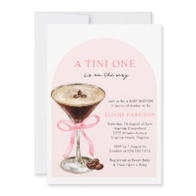 Eine Tini-Dusche ist auf dem Weg zur Girl-Baby-Dus