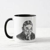 Eine Tinte skizzierte Wretch: H.L. Mencken Tasse (Links)