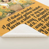 Eine Tisket-Taskforce - Kinderzimmer Rhyme Sherpa  Sherpadecke (3/4)