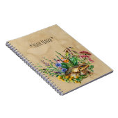 Eine Toad unter den Blume-Notebook Notizblock (Rechte Seite)