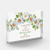 Eine Tochter ist ein Wunder Fotoblock (Links)