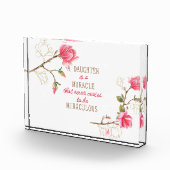 Eine Tochter ist ein Wunder Fotoblock (Rechts)