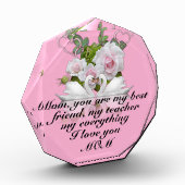 Eine Töchter Liebe für ihre Mutter Foto Block (Links)