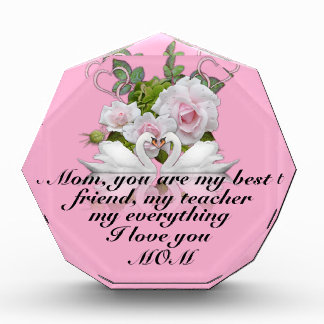 Eine Töchter Liebe für ihre Mutter Foto Block