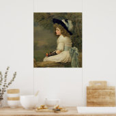 Eine Tochter von Eva, jährlich, Weihnachten, 1899 Poster (Küche)