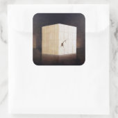 Eine Tonne Marijuana 2004 Quadratischer Aufkleber (Tasche)