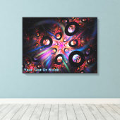 Eine Toroid-Affäre Leinwanddruck (Insitu (Holzboden))