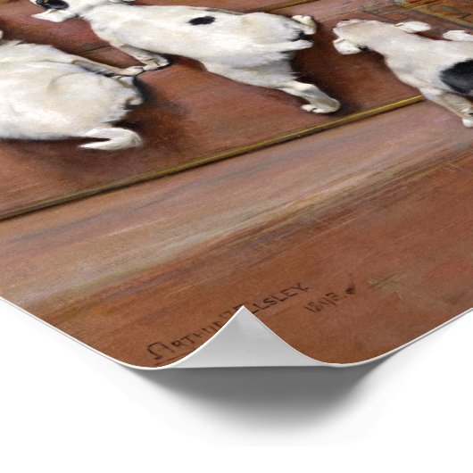 Eine tote Hitze | Arthur John Elsley Poster (Ecke)